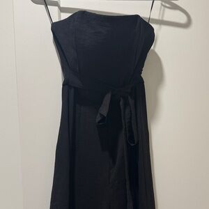 Princess Polly Classic Black Tube top Jumpsuit